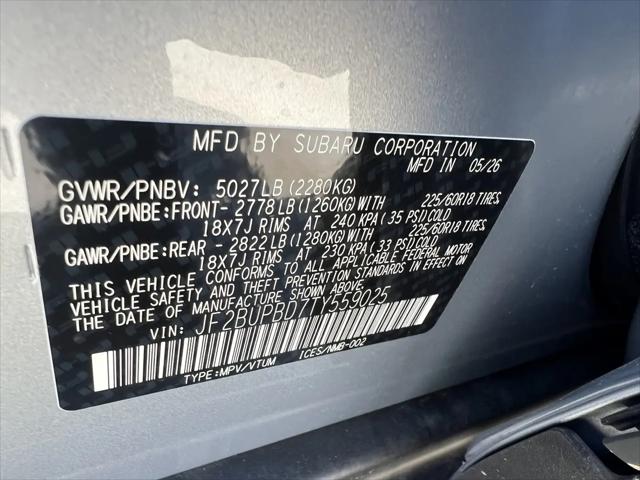 2026 Subaru Outback Premium