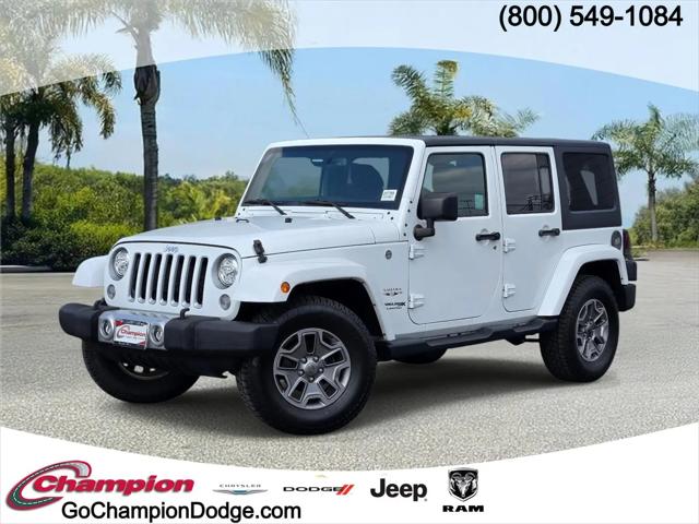 2018 Jeep Wrangler JK Unlimited Sahara 4x4 for sale in Downey, CA