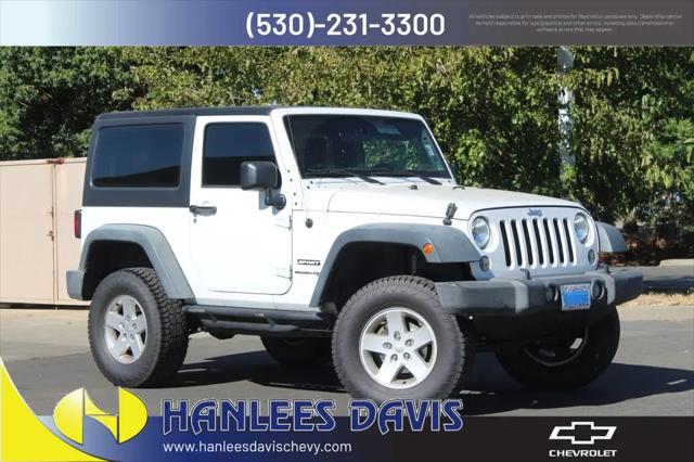 2018 Jeep Wrangler JK Sport S 4x4 for sale in Davis, CA