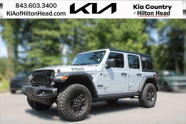 2024 Jeep Wrangler 4-Door Willys 4x4 for sale in Bluffton, SC