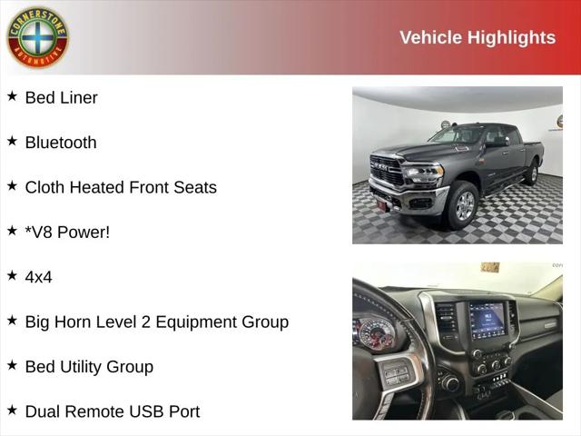 2019 Ram 2500 Big Horn Crew Cab 4x4 64 Box
