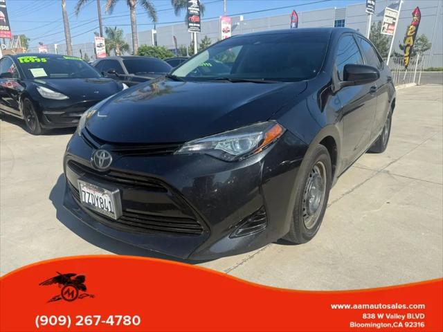 2017 Toyota Corolla LE for sale in Bloomington, CA