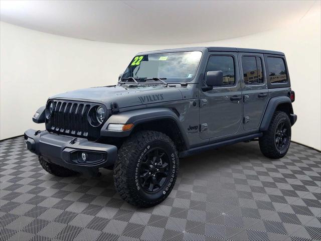 2022 Jeep Wrangler Unlimited Willys 4x4 2022 Jeep Wrangler Unlimited Willys 4x4