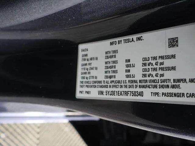 2024 Tesla Model 3 Long Range Dual Motor All-Wheel Drive