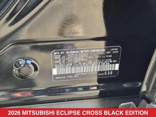 2026 Mitsubishi Eclipse Cross Black Edition S-AWC