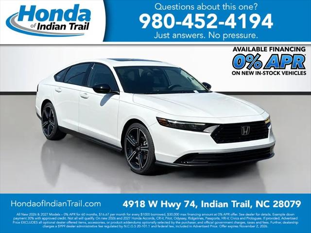 2026 Honda Accord Sedan SE for sale in Indian Trail, NC