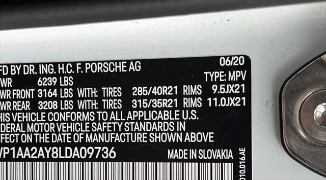 2020 Porsche Cayenne Cayenne