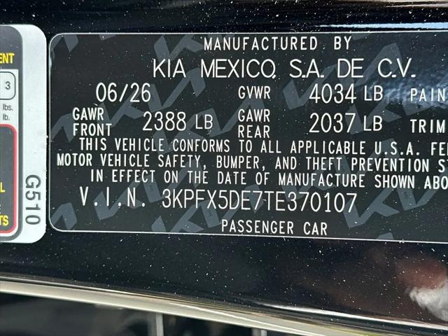 2026 Kia K4 EX