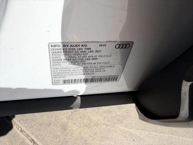 2024 Audi e-tron S line Premium Plus quattro