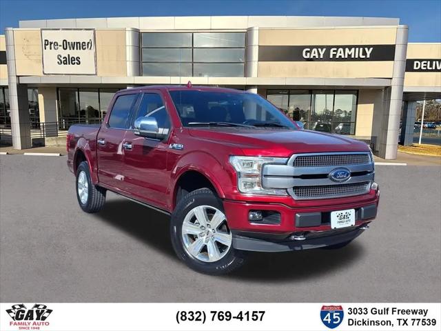 2019 Ford F-150 Platinum for sale in Dickinson, TX