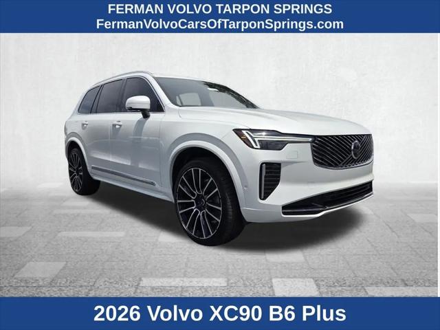 2026 Volvo XC90 Plus, B6 AWD Gas mild hybrid, Gasoline, Bright, 7 Seats for sale in Tarpon Springs, FL