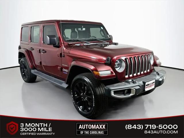 2021 Jeep Wrangler 4xe Unlimited Sahara 4x4 for sale in Summerville, SC