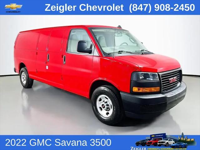 2022 GMC Savana Cargo RWD 3500 Extended Wheelbase Work Van for sale in Schaumburg, IL