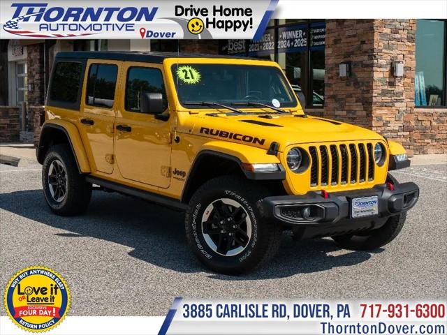 2021 Jeep Wrangler Rubicon 4x4 for sale in Dover, PA