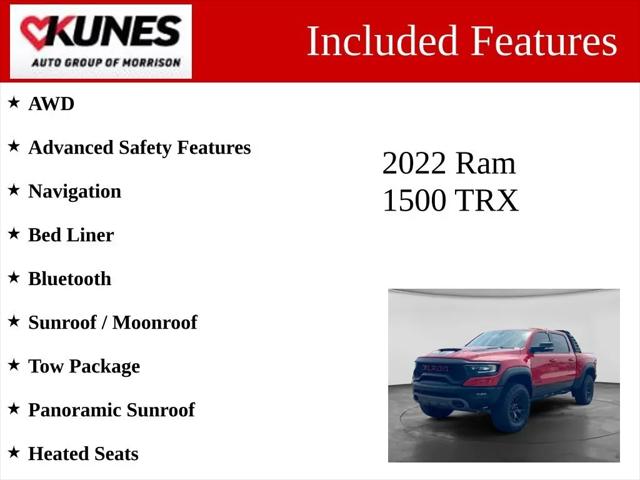 2022 Ram 1500 TRX Crew Cab 4x4 5'7" Box