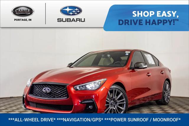 2021 INFINITI Q50 RED SPORT 400 AWD for sale in Portage, IN