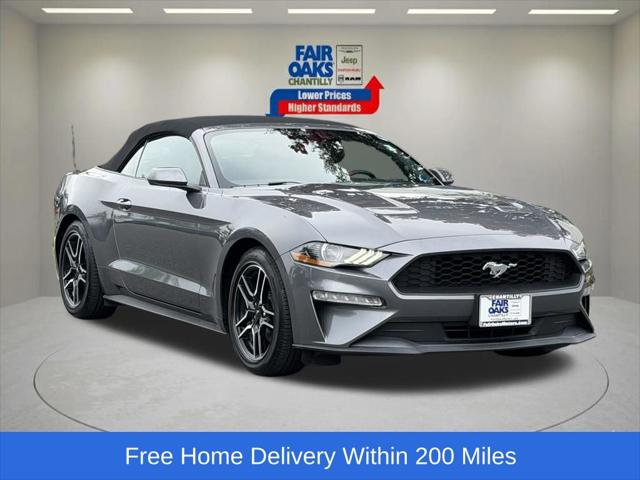 2022 Ford Mustang EcoBoost Convertible 2022 Ford Mustang EcoBoost Convertible