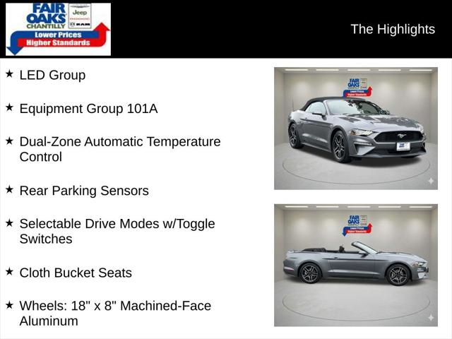 2022 Ford Mustang EcoBoost Convertible 2022 Ford Mustang EcoBoost Convertible