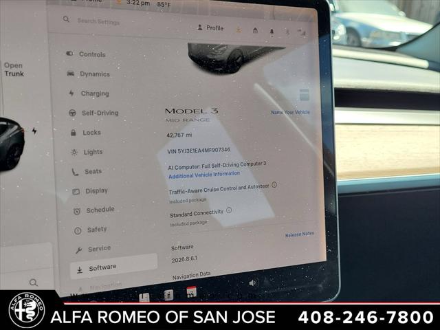 2021 Tesla Model 3 Standard Range Plus Rear-Wheel Drive
