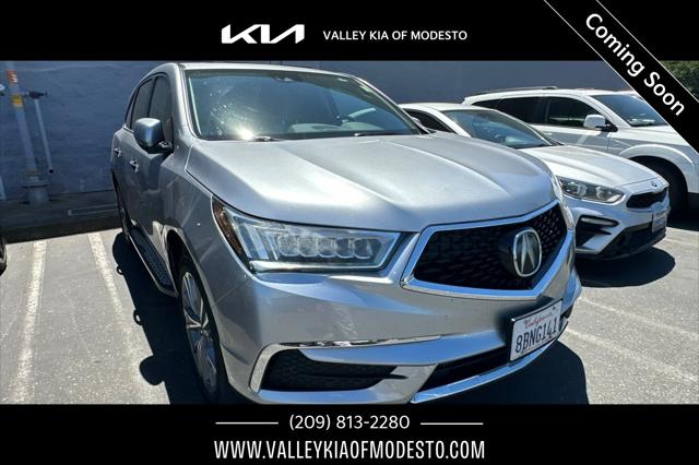 2018 Acura MDX w/Technology Package & AcuraWatch Plus Pkg for sale in Modesto, CA
