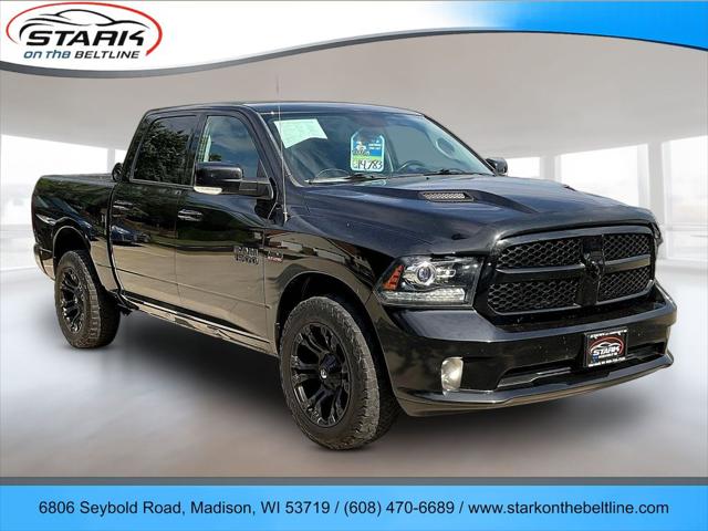 2017 Ram 1500 Night Crew Cab 4x4 5'7" Box for sale in Madison, WI