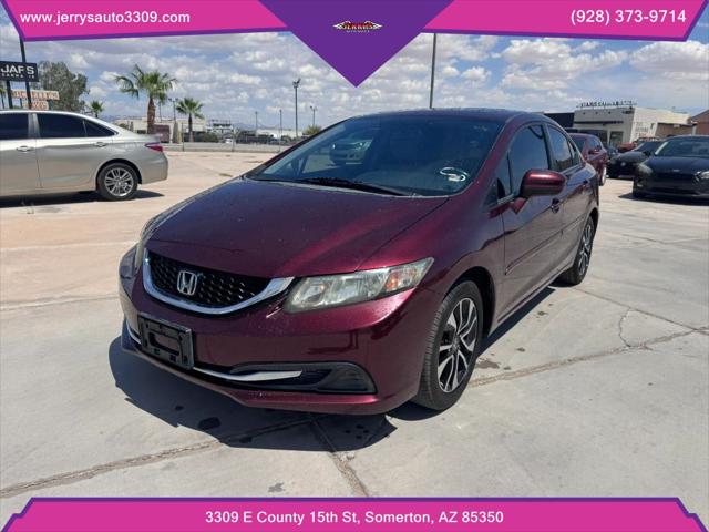2014 Honda Civic EX for sale in Somerton, AZ