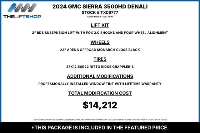 2024 GMC Sierra 3500HD 4WD Crew Cab Long Bed Denali for sale in McKinney, TX