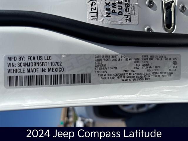 2024 Jeep Compass Latitude 4x4