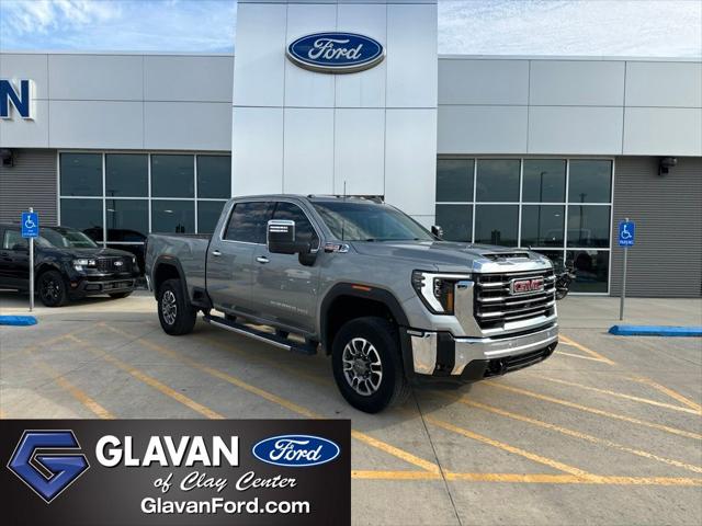 2025 GMC Sierra 3500HD 4WD Crew Cab Standard Bed SLT for sale in Clay Center, KS