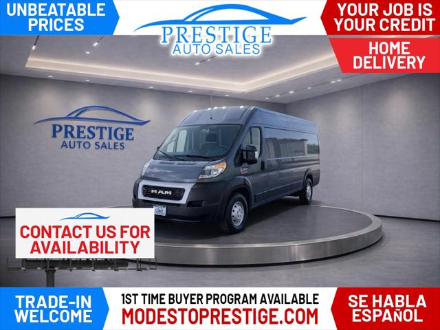 2019 Ram ProMaster Cargo Van High Roof 159" WB EXT for sale in Modesto, CA