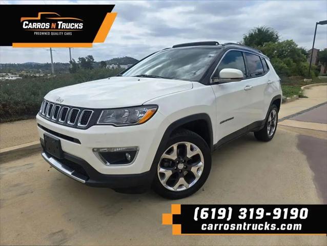 2019 Jeep Compass Limited 4x4 for sale in Escondido, CA