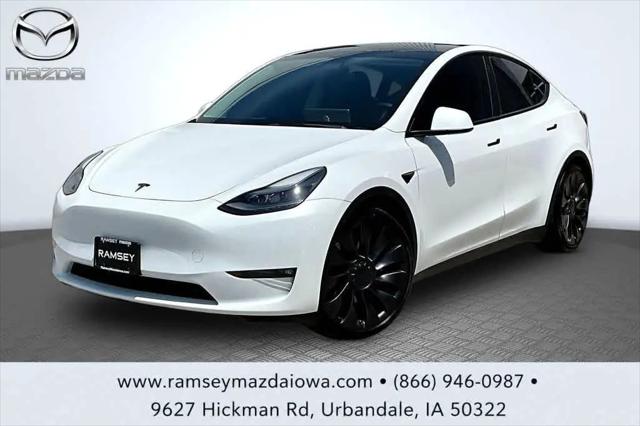 2023 Tesla Model Y Performance Dual Motor All-Wheel Drive for sale in Urbandale, IA