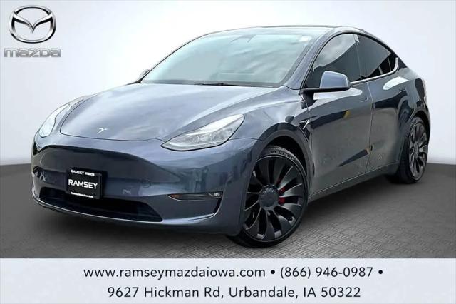 2022 Tesla Model Y Performance Dual Motor All-Wheel Drive for sale in Urbandale, IA