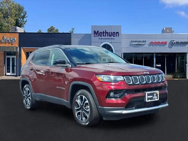 2022 Jeep Compass Limited 4x4 for sale in Methuen, MA
