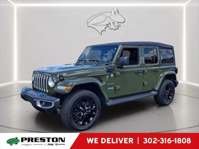 2023 Jeep Wrangler 4xe Sahara 4x4 for sale in Millsboro, DE