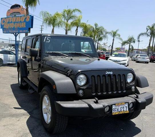 2016 Jeep Wrangler Unlimited Sport for sale in BAKERSFIELD, CA