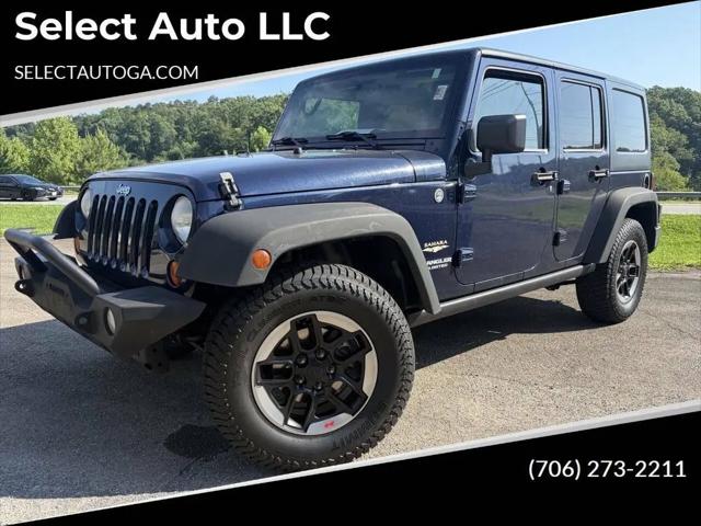 2013 Jeep Wrangler Unlimited Sahara for sale in Ellijay, GA
