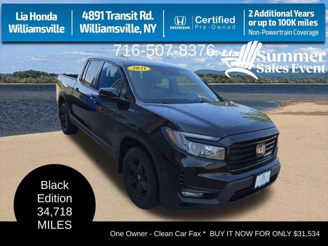 2021 Honda Ridgeline Black Edition for sale in Williamsville, NY
