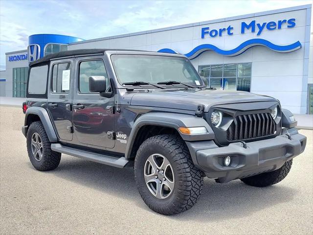 2019 Jeep Wrangler Unlimited Sport S 4x4 for sale in Fort Myers, FL