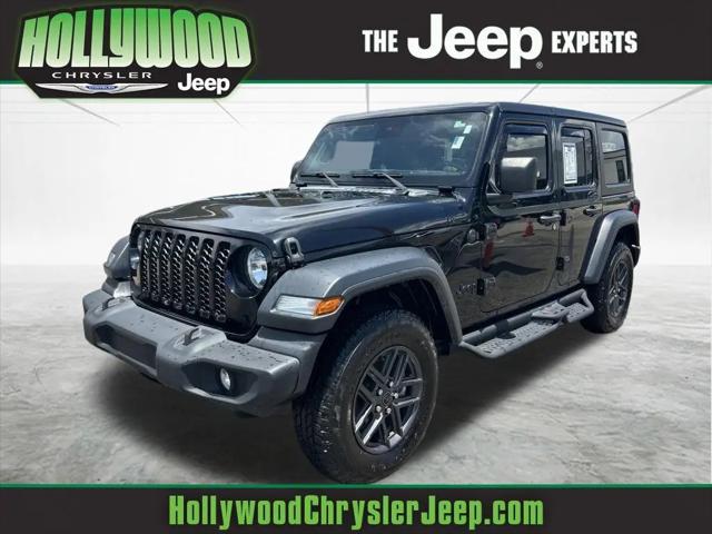 2024 Jeep Wrangler 4-Door Sport S 4x4 for sale in Hollywood, FL