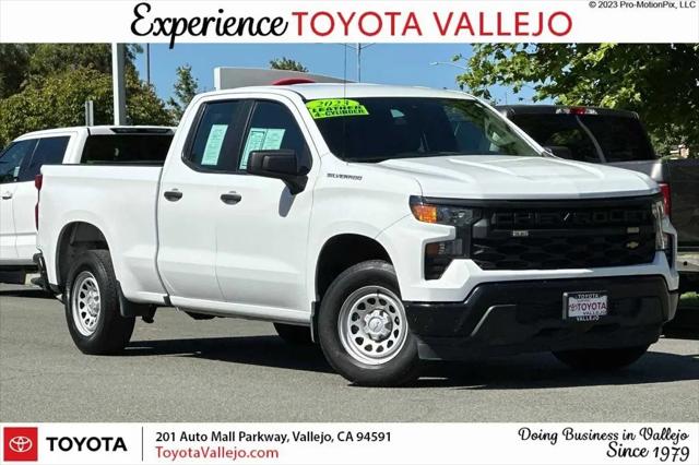 2023 Chevrolet Silverado 1500 2WD Double Cab Standard Bed WT for sale in Vallejo, CA