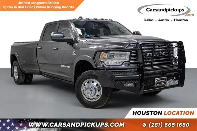 2021 Ram 3500 Limited Longhorn Crew Cab 4x4 8' Box for sale in Katy, TX