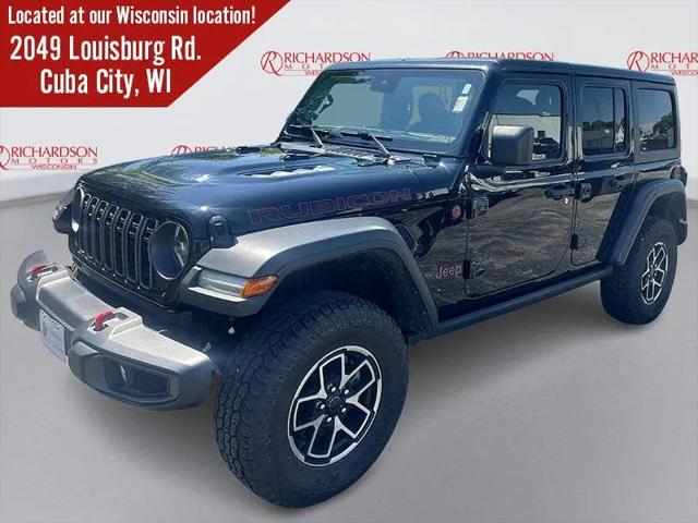 2024 Jeep Wrangler 4-Door Rubicon 4x4 for sale in Dubuque, IA