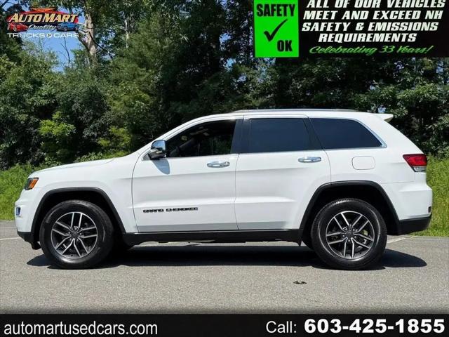 2020 Jeep Grand Cherokee Limited 4x4 for sale in Derry, NH