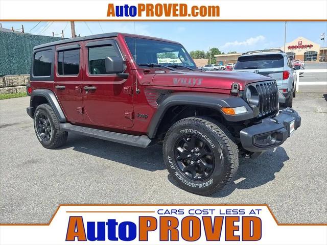 2021 Jeep Wrangler Willys 4x4 for sale in Allentown, PA