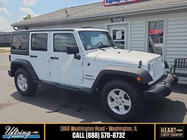 2017 Jeep Wrangler Unlimited Sport for sale in Washington, IL