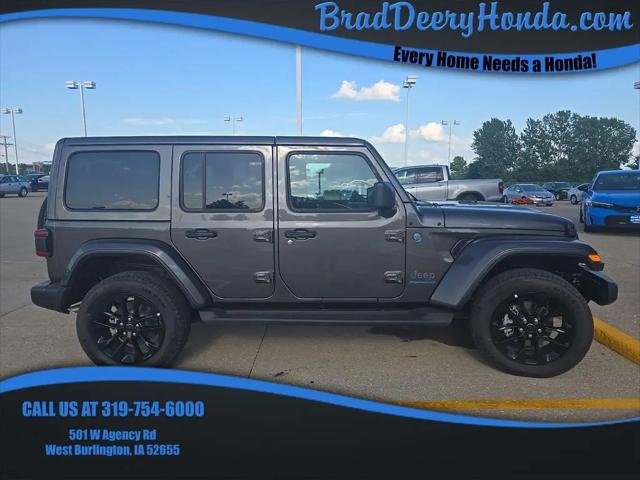2025 Jeep Wrangler 4xe Sahara 4xe for sale in West Burlington, IA
