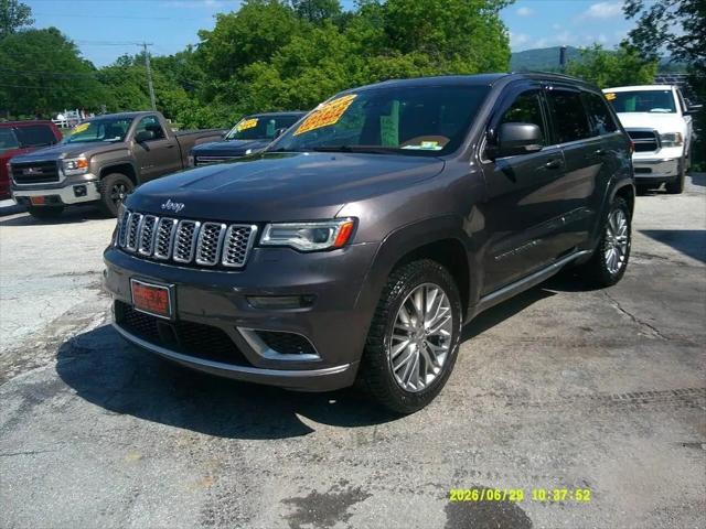 2017 Jeep Grand Cherokee Summit for sale in Rutland, VT