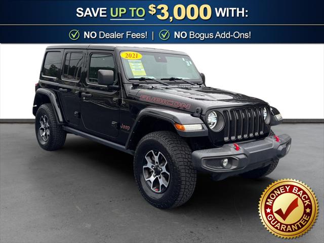 Used 2021 Jeep Wrangler Unlimited Rubicon 4x4 For Sale in Muscle Shoals, AL