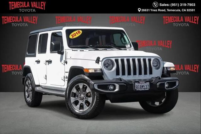 2018 Jeep Wrangler Unlimited Sahara 4x4 for sale in Temecula, CA
